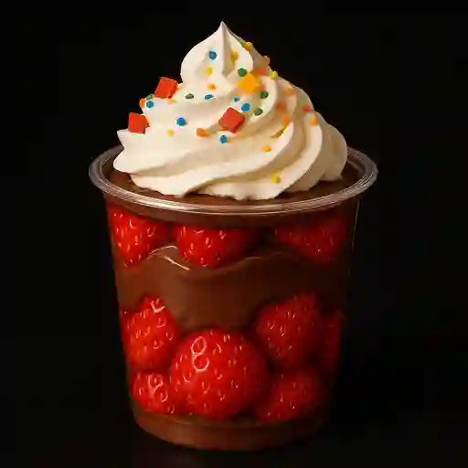Fresas con chocolate 12 onz