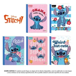 Cuaderno. Stitch Doble Linea / Ferrocarril 100