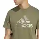 Adidas Camiseta Camo G T 1 Hombre Verde Talla S IR5830