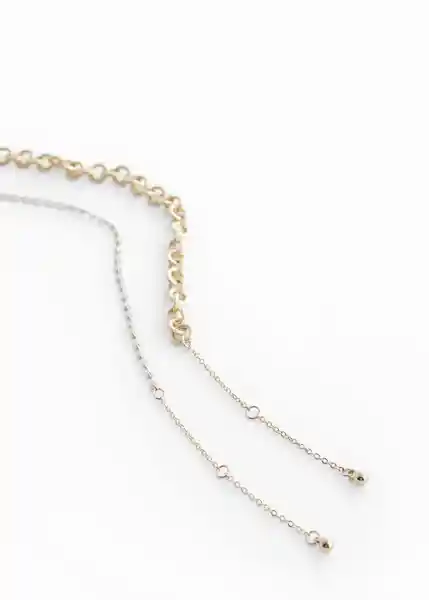 Collar Clara Oro Talla 99 Mango Teen Girl Mango