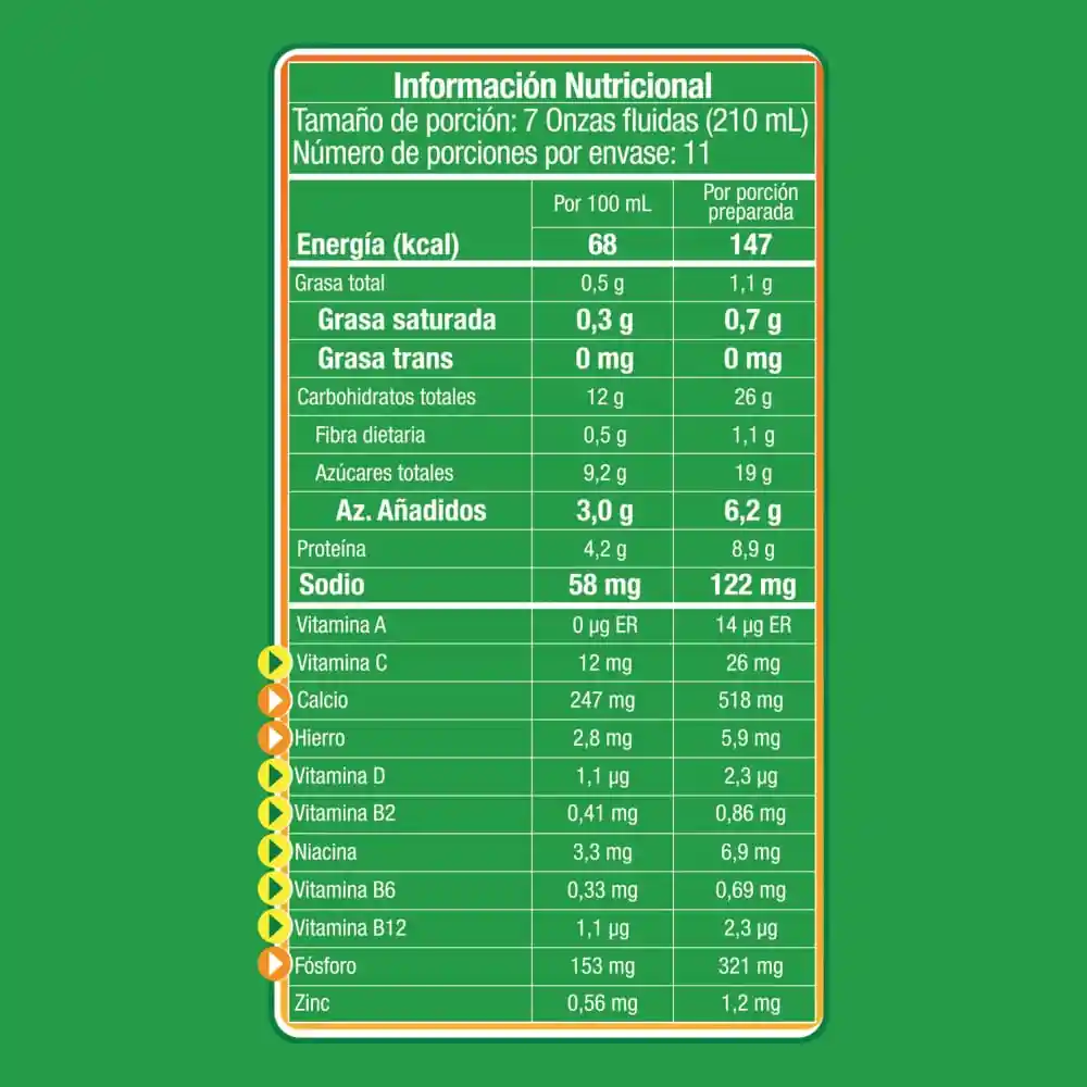 Bebida en Polvo Milo 220 g