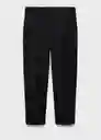 Pantalón Boston Negro Talla 42 Hombre Mango