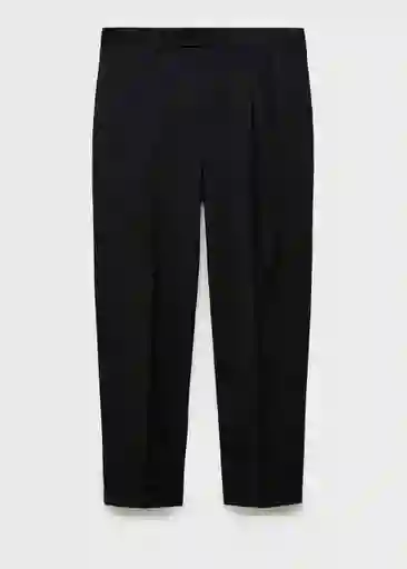 Pantalón Boston Negro Talla 42 Hombre Mango