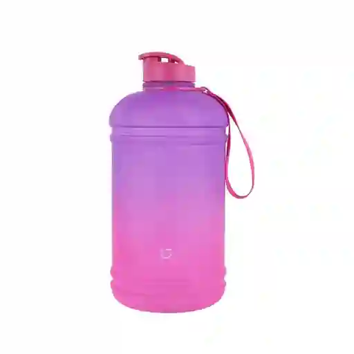Vaso Plástico Púrpura y Rosa 2100 mL Miniso
