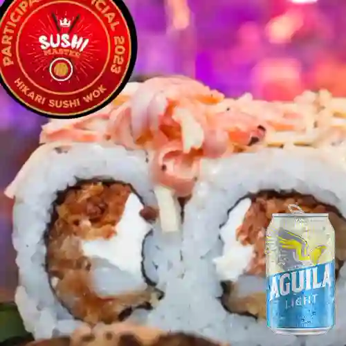 Combo Crunchy Bird Roll 2023 ganador + Aguila Light 355ml