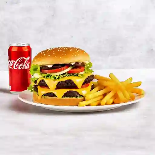 Hamburguesa Crazy Combo