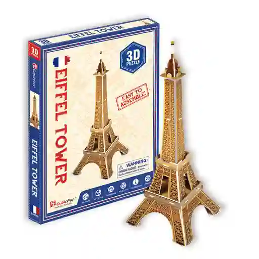 Cubic Fun Rompecabezas Torre Eiffel 3D