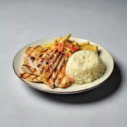 Almuerzo con Filete de Pollo