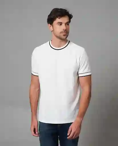 Camiseta Hombre Crudo Talla XXL 109G109_CRU110605 Rifle