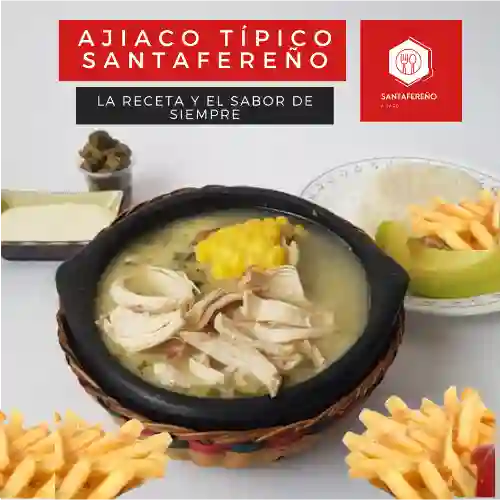 3 Ajiacos Grandes y 2 Porciones de Papas