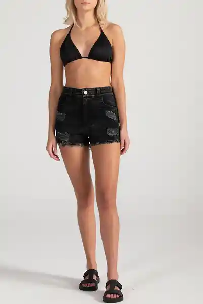 ONeill Short Kellerman Femenino Negro Talla XS