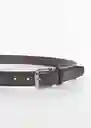 Cinturón Básico Marrón Talla 80 Hombre Mango