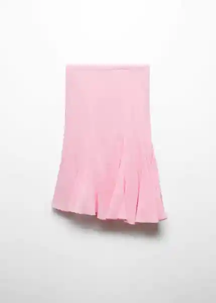 Falda Jess Rosa Pastel Talla S Mujer Mango