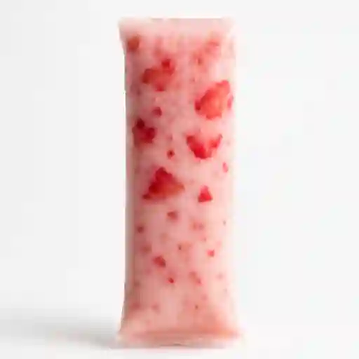 Bolis de Fresa con Leche