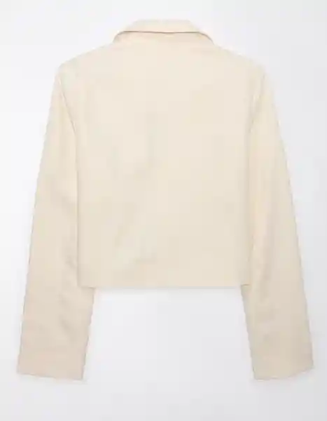 Chaqueta Mujer Blanco Talla X-Small American Eagle 3484106