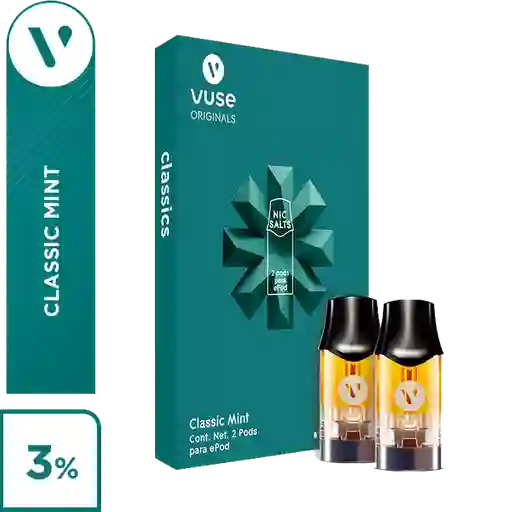 Vuse Caps Classic Mint Vpro 34 mg/ml