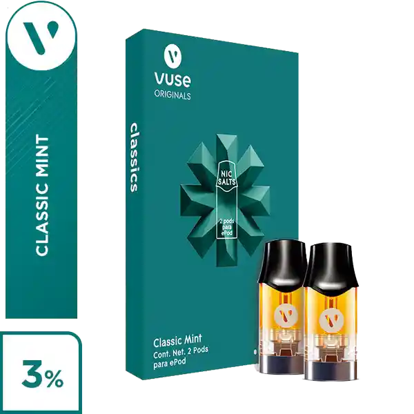 Vuse Caps Classic Mint Vpro 34 mg/ml