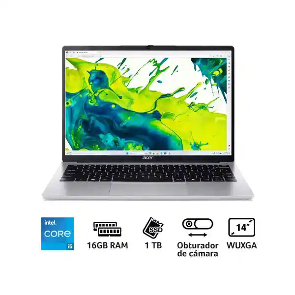 Acer Portátil Aspire Intel Core I5 13420H Ram- 16 Gb 1 Tb Ssd