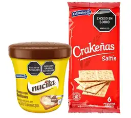 Combo Nucita Esparcible + Crakenas Saltin Ind