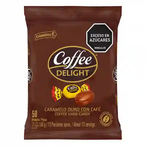 Coffee Delight Caramelos Duros Sabor a Café