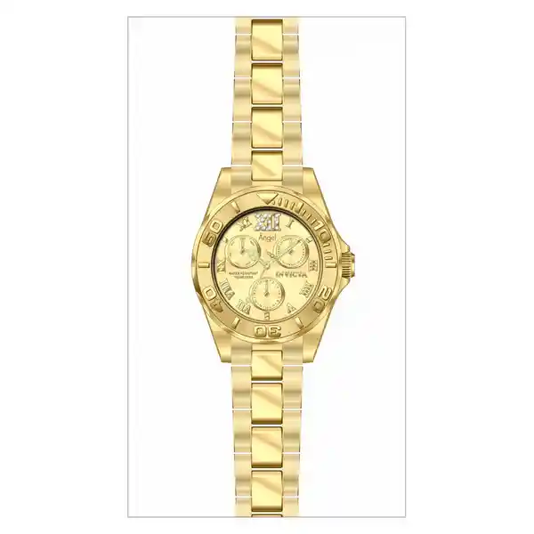 Invicta Reloj Hombre Oro Inv21697