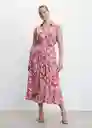 Vestido Apple2 Rosa Talla 25 Mujer Mango