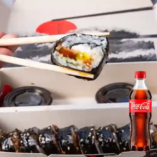 Philadelphia Clasico 10 Bocados +Cocacola Org 400ml