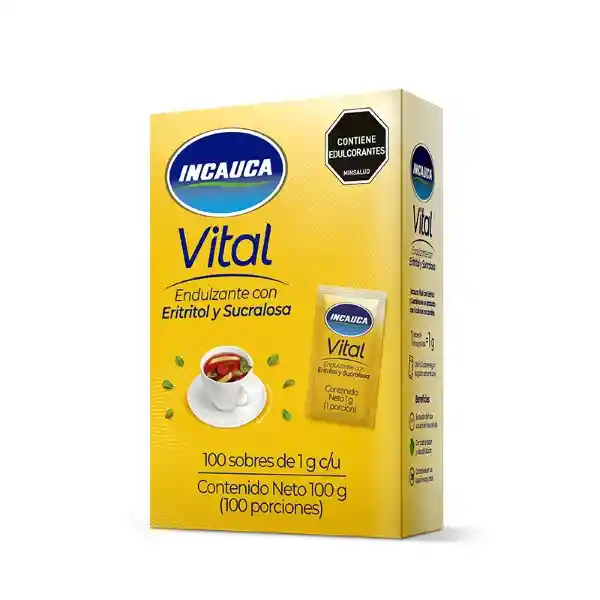 Incauca Endulzante Vital Con Sucralosa
