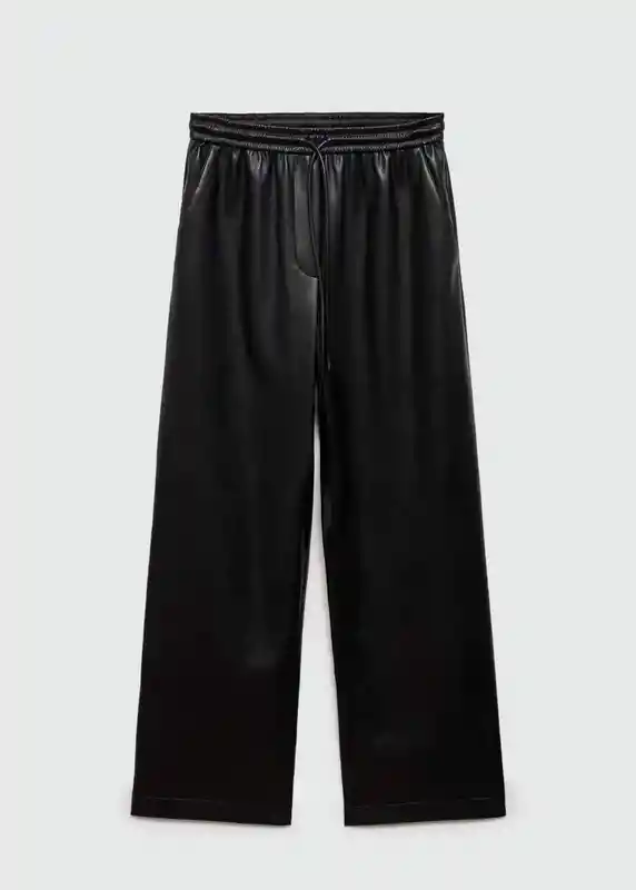 Pantalón Charlize Negro Talla L Mujer Mango