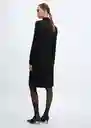 Abrigo New Negro Talla XL Mujer Mango