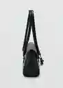Bolso M Siena Negro Talla 99 Mujer Mango
