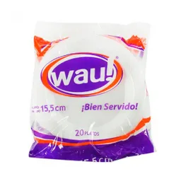 Wau! Plato Pando Espumado 15 cm 10264
