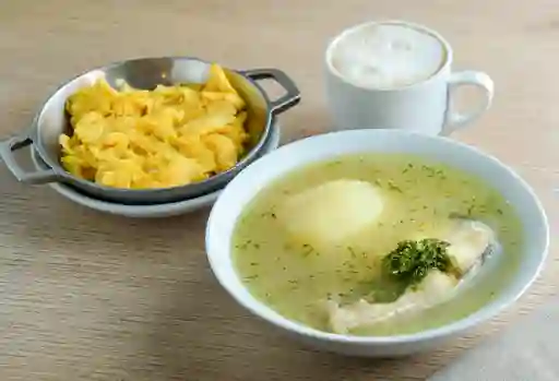 Combo Caldo de Pescado