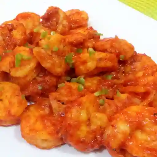 Camarones a la Diabla