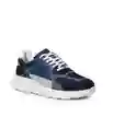 Tenis Runner Blue Azul Marino Ultraoscuro Talla 42 Chevignon