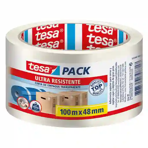 Tesa Cinta Empaque Ultra Resistente 100 m x 48 mm