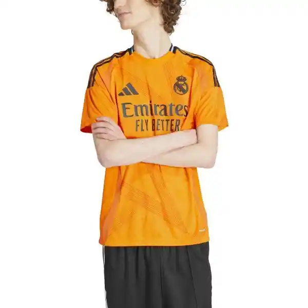 Adidas Jersey Real Madrid Para Hombre Naranja Talla S