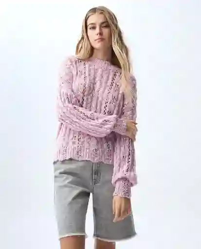 Buso Mujer Rosado Talla M 681G003_ROS143206 Americanino