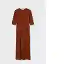 Vestido Marge-W Terracota Talla M Mujer Mango