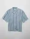 Camisa Hombre Azul Talla: X-LARGE 2734494 American Eagle