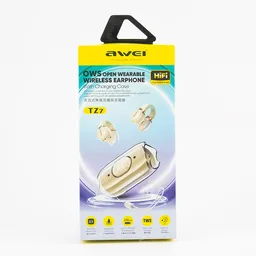Awei Audífonos Inalámbricos Abierto Beige 5 V 250 Ma TZ7