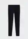 Leggings Punta-A Negro Talla L Mujer Mango