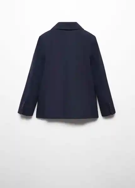 Chaqueta Russ Navy Talla 07 Niños Mango