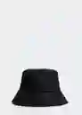 Gorro Tona Negro Talla 99 Mujer Mango