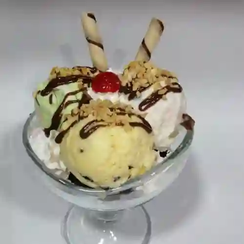 Brownie con Helado