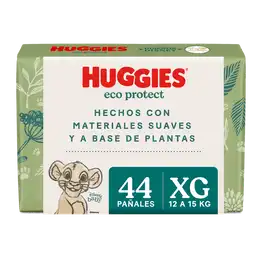 Pañales Huggies Eco Protect Etapa 4/XG