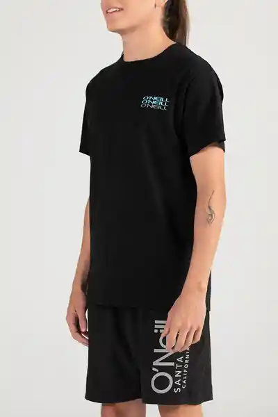 ONeill Camiseta Slim Fit Circle Surfer Masculino Negro L