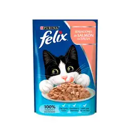 Felix Alimento para Gato Sensación de Salmon en Salsa