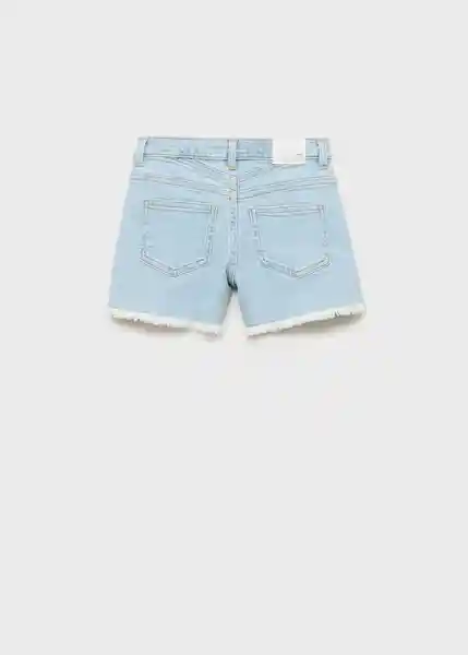 Short Patri Tejano Claro Talla 12 Niñas Mango