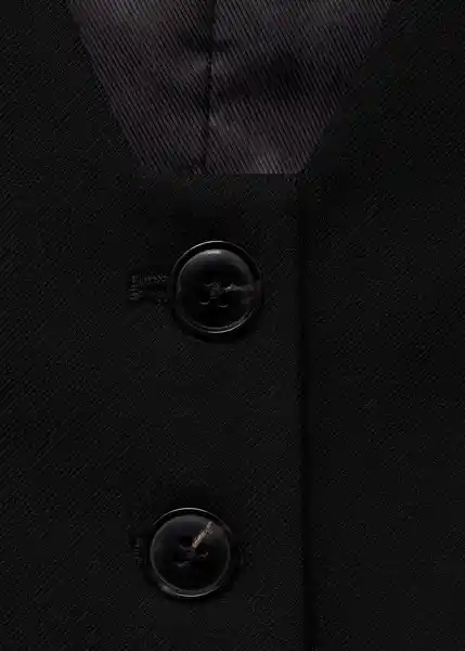 Chaleco Bowery2 Negro Talla XL Mujer Mango